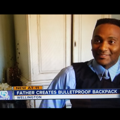 WPTV Story - Wellington Father Creates Bulletproof Backpack for Daughter