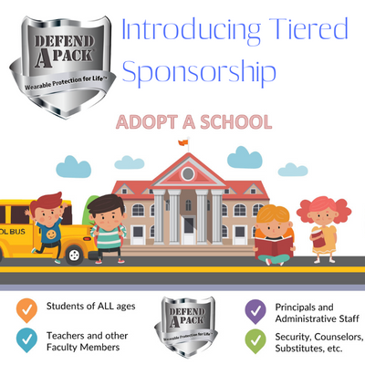 DefendAPack® Introduces Tiered School Sponsorship