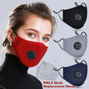 Breathable, Vented and Filtered Cotton Face Masks